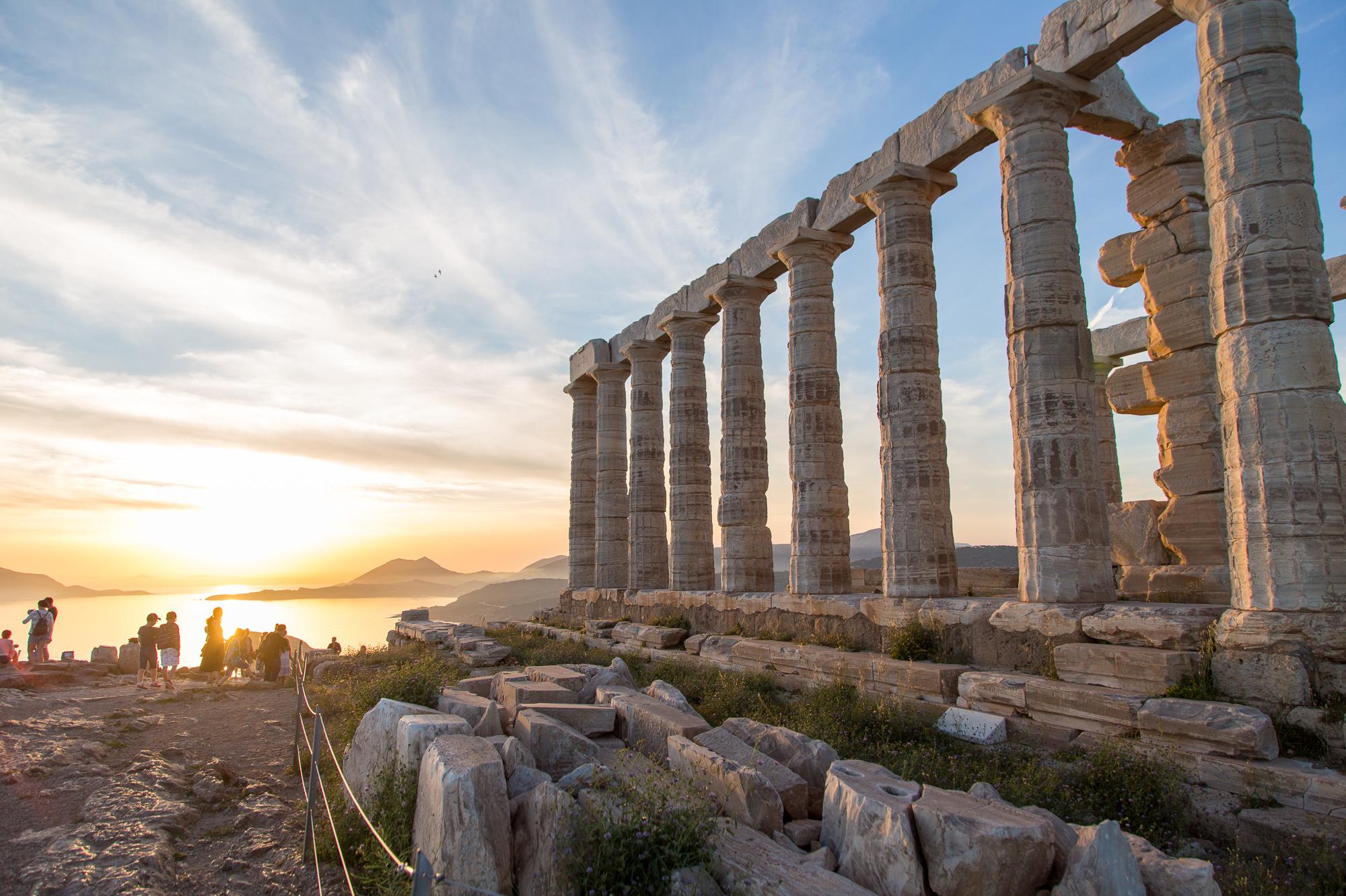 The Temple of Poseidon: bliss on the Aegean Sea, and Shirley, you can’t be serious?!